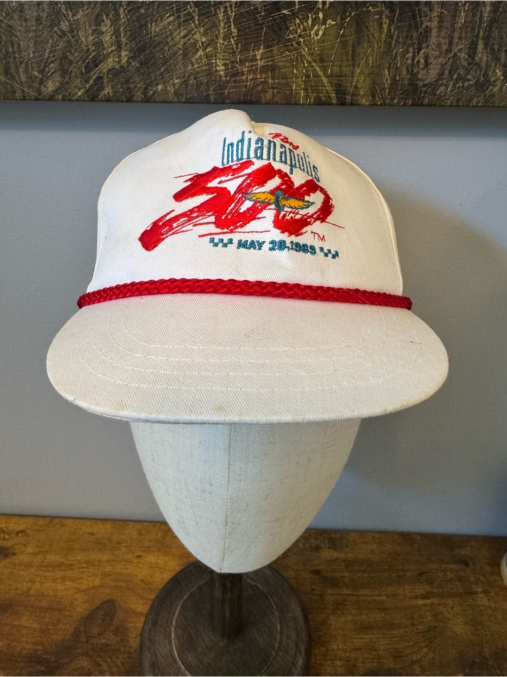 Vintage Top Eliminator‎ 1993 Indianapolis 500 Rope Hat Snapback Indy 500 Cap